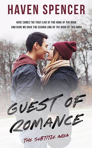 3D mockup of Bon Jour #11450 - Premade Teen & Young Adult Book Cover | BookCoverZone