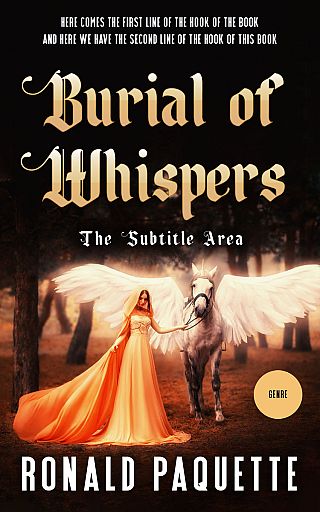 3D mockup of Night Rider #11616 - Premade Fantasy Book Cover | BookCoverZone