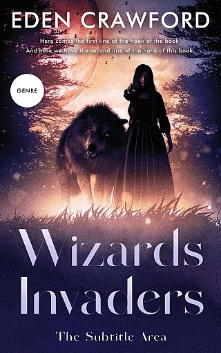 3D mockup of Eunry #11649 - Premade Fantasy Book Cover | BookCoverZone
