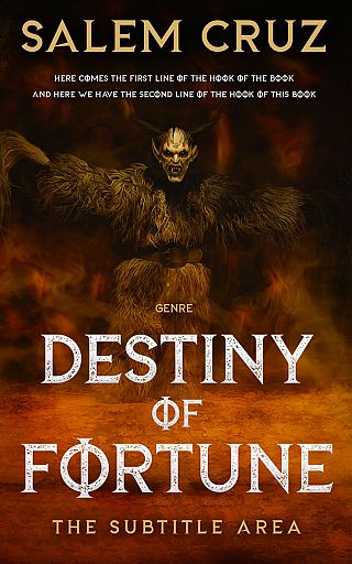 3D mockup of Jacko Bean #11694 - Premade Fantasy Book Cover | BookCoverZone