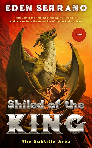 3D mockup of Orange Roughy #11722 - Premade Fantasy Book Cover | BookCoverZone
