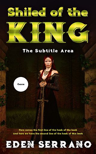 3D mockup of Crowshead #11731 - Premade Fantasy Book Cover | BookCoverZone