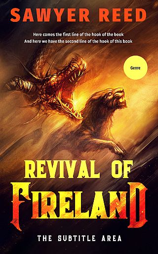 3D mockup of Tulip Tree #11742 - Premade Fantasy Book Cover | BookCoverZone