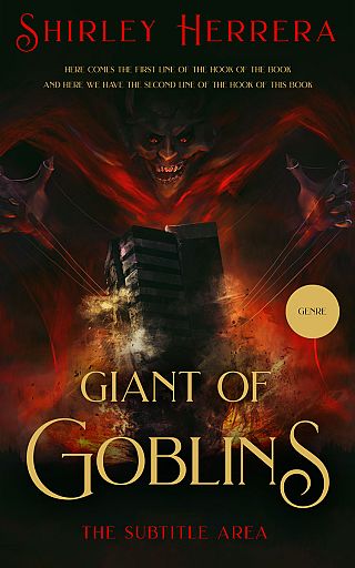 3D mockup of Oil #11751 - Premade Fantasy Book Cover | BookCoverZone