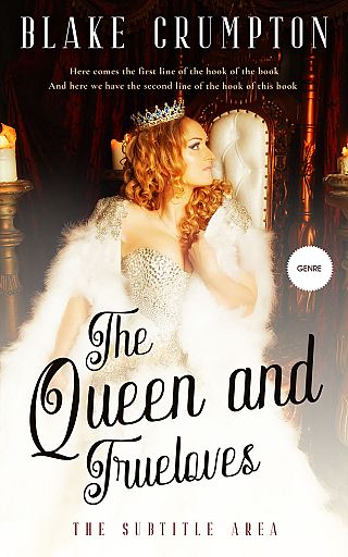 3D mockup of White Rock #11829 - Premade Royal Romance Book Cover | BookCoverZone