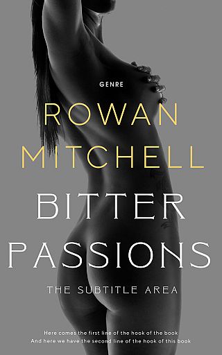 3D mockup of Gray #11950 - Premade Erotica Book Cover | BookCoverZone