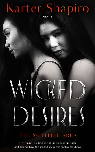 3D mockup of Cod Gray #11973 - Premade Erotica Book Cover | BookCoverZone