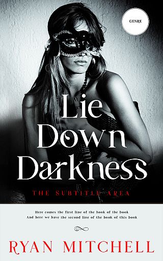 3D mockup of Black Haze #12066 - Premade Erotica Book Cover | BookCoverZone