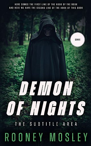 3D mockup of Aztec #12216 - Premade Horror Book Cover | BookCoverZone