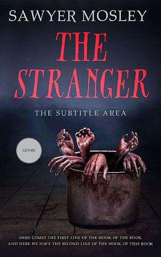 3D mockup of Charade #12247 - Premade Horror Book Cover | BookCoverZone