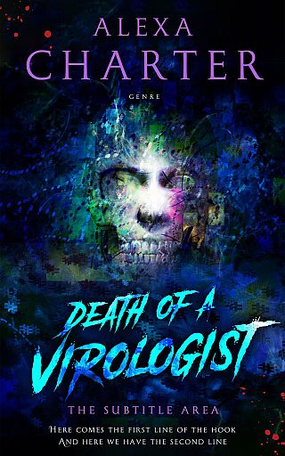3D mockup of Black Pearl #12325 - Premade Horror Book Cover | BookCoverZone