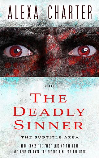 3D mockup of Cocoa Brown #12328 - Premade Horror Book Cover | BookCoverZone