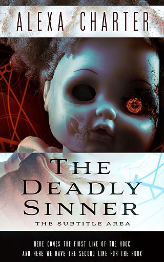 3D mockup of Pumice #12330 - Premade Horror Book Cover | BookCoverZone
