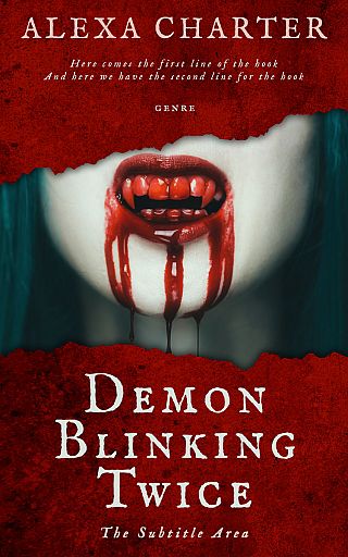 3D mockup of Dark Tan #12339 - Premade Horror Book Cover | BookCoverZone