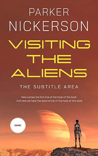3D mockup of El Salva #12362 - Premade Science Fiction Book Cover | BookCoverZone