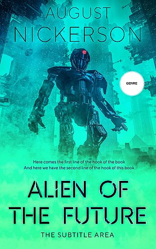 3D mockup of Java #12377 - Premade Apocalyptica Book Cover | BookCoverZone