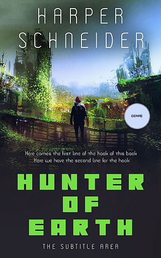 3D mockup of Outer Space #12427 - Premade Science Fiction Book Cover | BookCoverZone