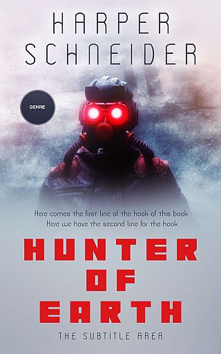 3D mockup of French Gray #12430 - Premade Apocalyptica Book Cover | BookCoverZone