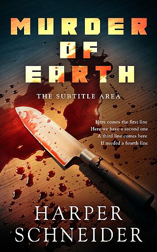 3D mockup of Cocoa Brown #12484 - Premade Mystery & Thriller & Suspense Book Cover | BookCoverZone