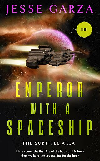 3D mockup of Twine #12504 - Premade Science Fiction Book Cover | BookCoverZone