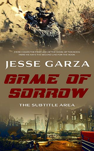 3D mockup of Yellow Metal #12514 - Premade Apocalyptica Book Cover | BookCoverZone