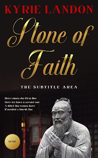 3D mockup of Cocoa Brown #12570 - Premade Religion & Spirituality Book Cover | BookCoverZone