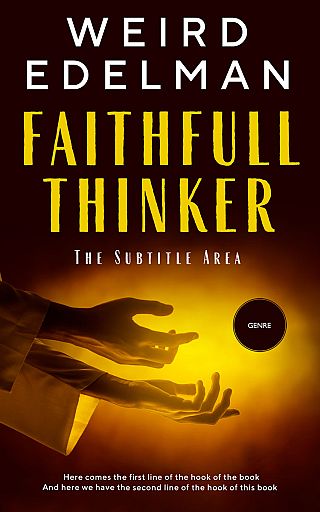 3D mockup of Gamboge #12604 - Premade Religion & Spirituality Book Cover | BookCoverZone