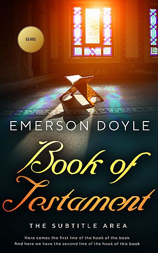 3D mockup of Di Serria #12647 - Premade Religion & Spirituality Book Cover | BookCoverZone