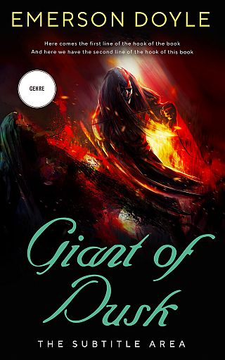 3D mockup of Asphalt #12651 - Premade Fantasy Book Cover | BookCoverZone