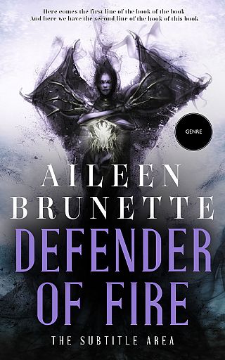 3D mockup of Snuff #12694 - Premade Fantasy Book Cover | BookCoverZone