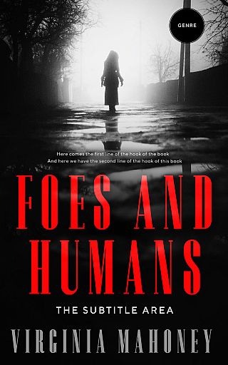 3D mockup of Cod Gray #12883 - Premade Mystery & Thriller & Suspense Book Cover | BookCoverZone