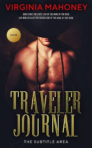 3D mockup of Antique Brass #12910 - Premade Romance Book Cover | BookCoverZone