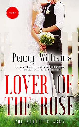 3D mockup of Lisbon Brown #12983 - Premade Romance Book Cover | BookCoverZone
