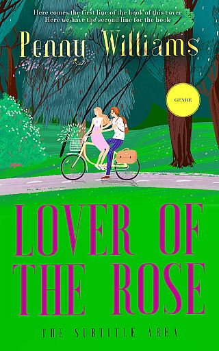 3D mockup of Hopbush #12984 - Premade Romance Book Cover | BookCoverZone