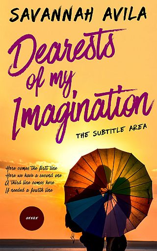 3D mockup of Saffron Mango #13020 - Premade Romance Book Cover | BookCoverZone