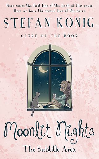 3D mockup of Pot Pourri #13119 - Premade Surreal Book Cover | BookCoverZone