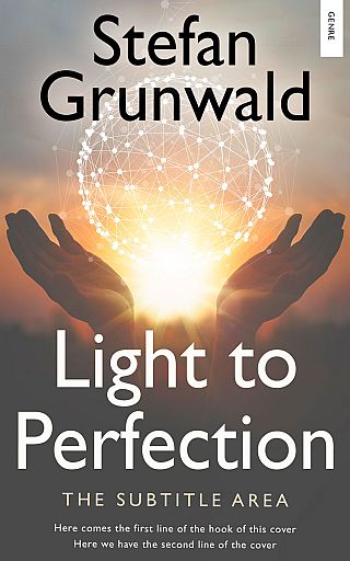 3D mockup of Pine Cone #13155 - Premade Religion & Spirituality Book Cover | BookCoverZone