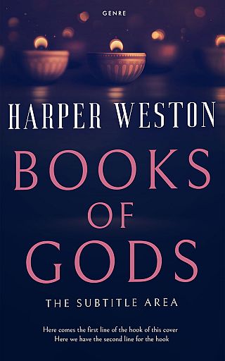 3D mockup of Bunting #13183 - Premade Religion & Spirituality Book Cover | BookCoverZone
