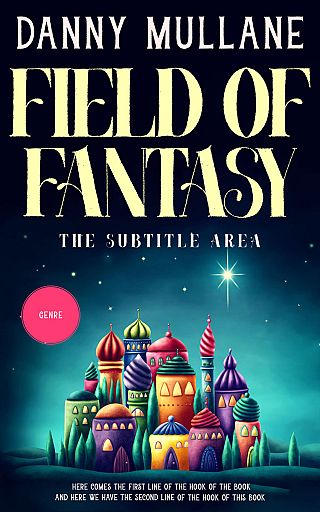 3D mockup of Pancho #13216 - Premade Fantasy Book Cover | BookCoverZone