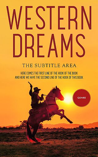 3D mockup of Cedar #13274 - Premade Action & Adventure Book Cover | BookCoverZone