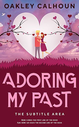 3D mockup of Claret #13475 - Premade Romance Book Cover | BookCoverZone