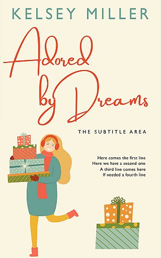 3D mockup of Quarter Spanish White #13583 - Premade Chick Lit Book Cover | BookCoverZone