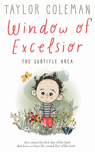 3D mockup of Moon Mist #13646 - Premade Nature Book Cover | BookCoverZone