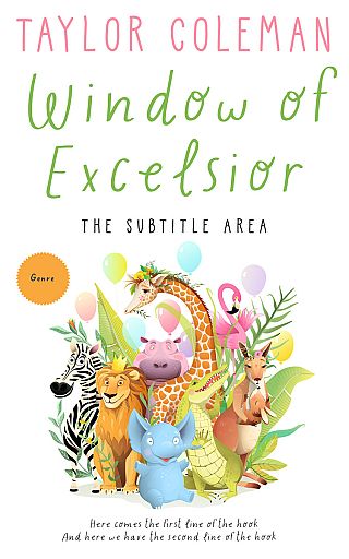 3D mockup of Moon Mist #13649 - Premade Nature Book Cover | BookCoverZone