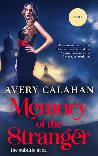 3D mockup of Cloud Burst #13712 - Premade Romance Book Cover | BookCoverZone