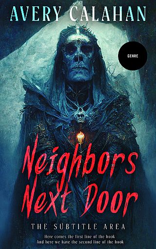 3D mockup of Big Stone #13725 - Premade Horror Book Cover | BookCoverZone