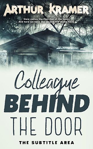 3D mockup of Outer Space #13748 - Premade Horror Book Cover | BookCoverZone