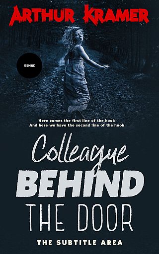 3D mockup of Mirage #13752 - Premade Horror Book Cover | BookCoverZone
