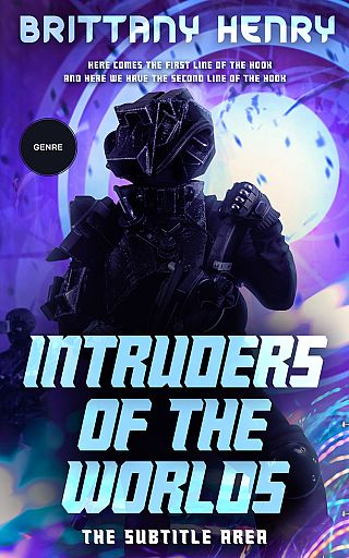 3D mockup of Periwinkle Gray #13830 - Premade Science Fiction Book Cover | BookCoverZone