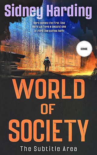 3D mockup of Apricot #13943 - Premade Apocalyptica Book Cover | BookCoverZone